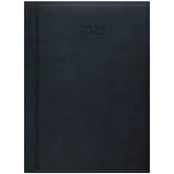 Ежедневник датированный 2022 Brunnen А5 TORINO темно-синий