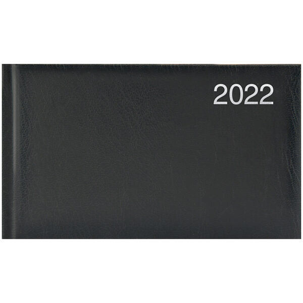 Еженедельник карманный датированный BRUNNEN 2022 Miradur черный