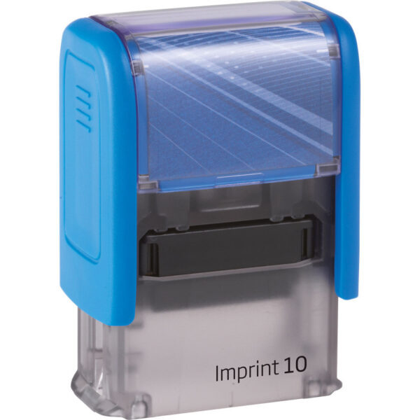 Оснастка для штампа 26х9мм IMPRINT-10, синий корпус