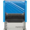 Оснастка для штампа 38х14мм IMPRINT-11, синий корпус 55116