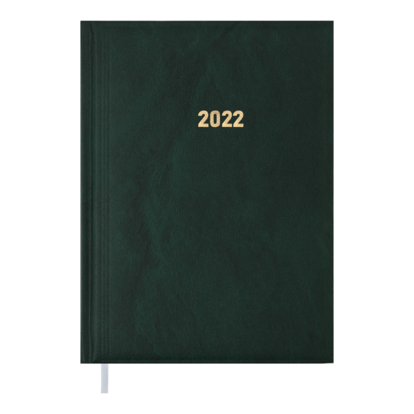 Ежедневник датированный 2022 BASE (Miradur), A5, зеленый