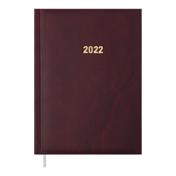 Ежедневник датированный 2022 BASE (Miradur), A5, бордовый
