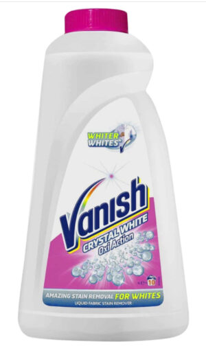 Пятновыводитель VANISH для белых тканей, 1л
