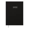 Ежедневник датированный 2022 MONOCHROME, А5, черный, твердая обложка