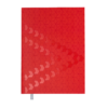 Ежедневник А5 датированный 2019 MONOCHROME красный, твердая обложка