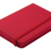 Ежедневник датированный 2022 TOUCH ME, А6, красный, с резиночкой 42406