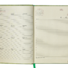 Ежедневник датированный 2022 VELOUR, А5, зеленый 19578