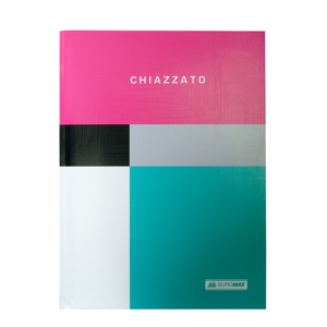 Блокнот CHIAZZATO, А5, 80л., гибкая обложка, в клетку, розовый