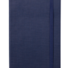 Блокнот деловой COLOR TUNES, А5, 96л., обложка из кожзама, чистые листы, т-синий