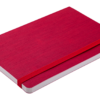 Блокнот деловой COLOR TUNES, А5, 96л., обложка из кожзама, в линию, красный 48961