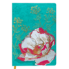 Блокнот деловой CHERIE, А5, 96л., гибкая обложка из кожзама, в клетку, бирюзовый