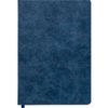 Блокнот деловой BELLAGIO LOGO2U, А5, 96л., гибкая обложка из кожзама, в клетку, синий