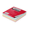 Блок бумаги для заметок склеенный Elite MIX 90х90х20мм, 210 листов, цветной
