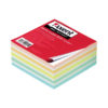Блок бумаги для заметок склеенный Elite COLOR 90х90х40мм, 420 листов, цветной