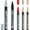 Лак-маркер Paint e-792 для промышленных и декоративных целей 0,8мм (5 цветов)