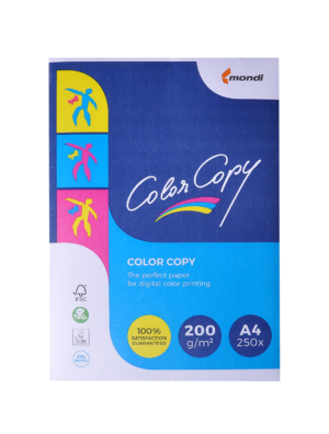 Бумага А4 Color Copy, 200г/м2, 250 листов, белая