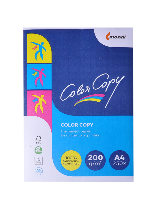 Бумага А4 Color Copy, 200г/м2, 250 листов, белая