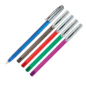 Ручка шариковая Style G7-3 UX-103, 1мм, 1500м (син, черн, красн, зел, фиол)