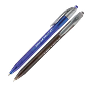 Ручка шариковая автоматическая Trio RT UX-109, 1мм, 1100м (син, черн)