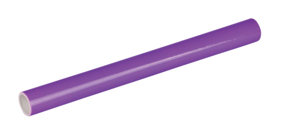 Пленка клейкая для книг прозрачная фиолетовая 33смх1,5м