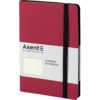 Записная книжка Partner Soft, 125*195, 96л, гибкая обложка, точка, черный срез, красная 33701