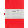Записная книжка Partner Prime, А5, 96л, твердая обложка, точка, кремовый блок, красная 33826