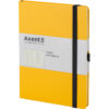 Записная книжка Partner Prime, А5, 96л, твердая обложка, клетка, кремовый блок, желтая 33753