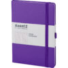 Записная книжка Partner Prime, А5, 96л, твердая обложка, клетка, кремовый блок, фиолетовая 33772
