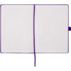 Записная книжка Partner Prime, А5, 96л, твердая обложка, клетка, кремовый блок, фиолетовая 33777