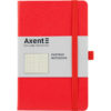 Записная книжка Partner, А5-, 96л, тв. виниловая обложка, точка, крем.блок, красная