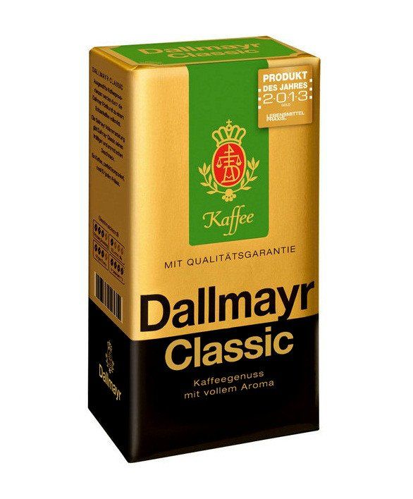 Кофе молотый DALLMAYR Classic, 500г, 65% арабика +35% робуста