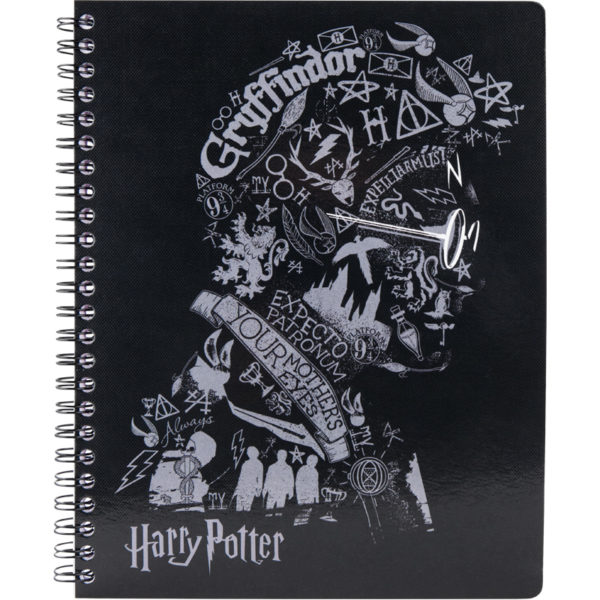 Колледж-блок А5, Kite Harry Potter HP20-248-2 80 листов, микроперф, 4 отв. клетка