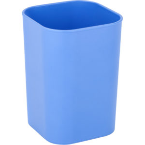 Стакан-подставка на 1 отделения Kite пластиковый, квадратный K20-169-07, голубой
