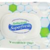 Салфетки влажные SuperFresh 72шт антибактериальные с клапаном