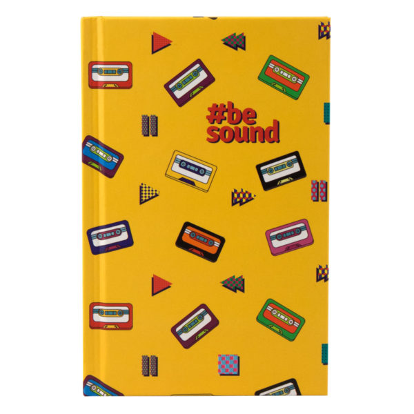 Записная книжка детская Kite BeSound K19-199-1, А6, 80 листов, твердая обложка, в клетку