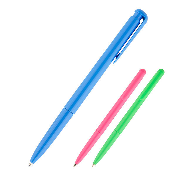Ручка шариковая Delta DB2057 автоматическая, пластиковая, стержень синий