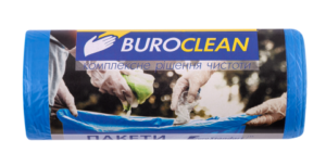 Пакеты для мусора BuroClean EuroStandart 35л, 30шт, 8мкм, синие