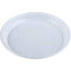 Тарелка десертная одноразовая, d-16,5см, белая, 1-секция, 4 г, 100 шт