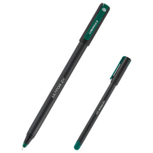 Ручка шариковая Ultron 2x, 0,7мм, 3000м, зеленая
