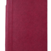 Блокнот деловой FRESH, А5, 96л., твердая обложка из кожзама, нелинованный, темно-красный