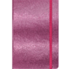 Блокнот деловой INGOT LOGO2U, 125×195 мм, 80л., твердая обложка из кожзама, клетка, розовый