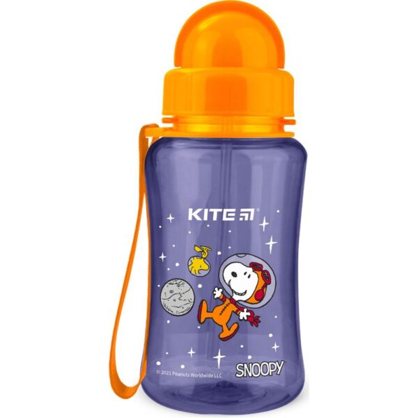 Бутылочка для воды Kite Snoopy 350 мл. SN21-399-1, синяя