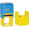 Оснастка для штампа или печати 40х40мм TRODAT с колпачком, сине-желтый корпус