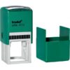 Оснастка для штампа или печати 40х40мм TRODAT с колпачком, зеленый корпус