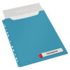 Файл для документов Leitz Cosy РР А4 на 150 листов, 3шт, синий, с расширением