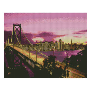 Алмазная мозаика Strateg «Манхеттенский мост», 40х50 см