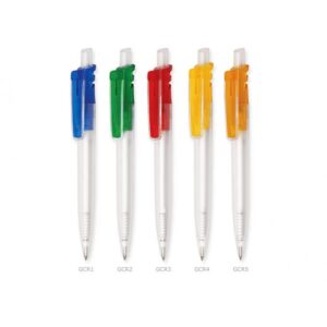 Ручка шариковая автоматическая пластиковая Grand Cristal (5 цветов)