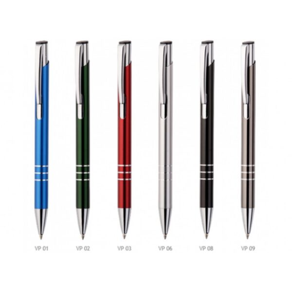 Ручка шариковая автоматическая металлическая VENO PEN PRESTIGE (6 цветов)