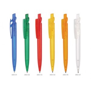 Ручка шариковая автоматическая пластиковая Maxx Color (6 цветов)