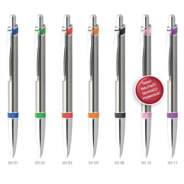 Ручка шариковая автоматическая металлическая XENO PRESTIGE (7 цветов)